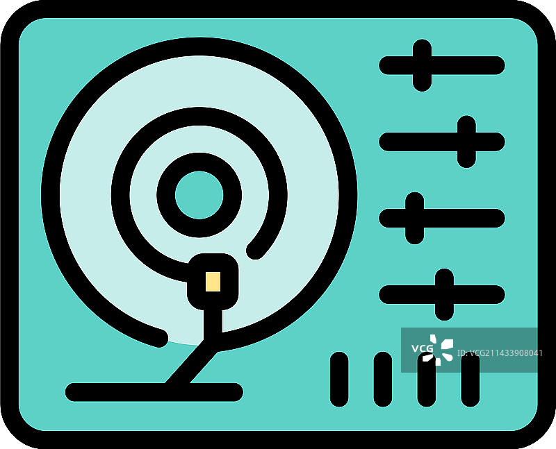 DJ乐器图标图片素材