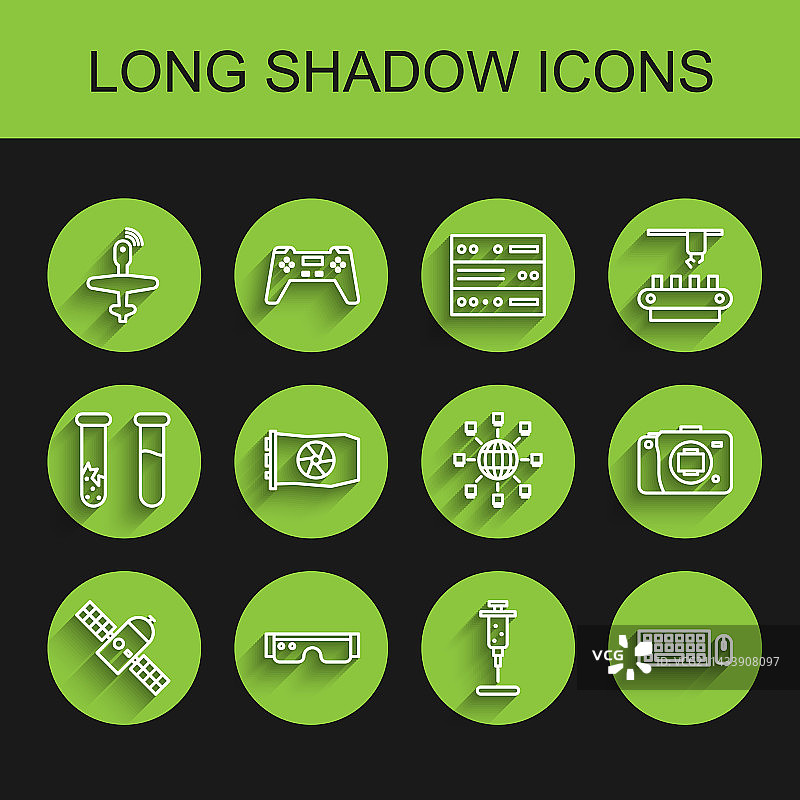 卫星智能眼镜无人机系列图片素材