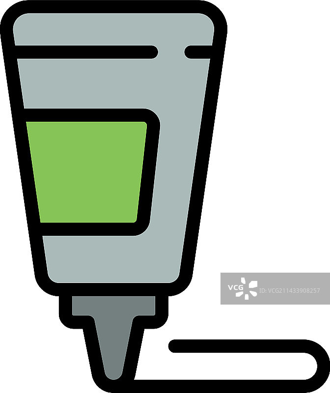 扁平风格芥末瓶图标图片素材