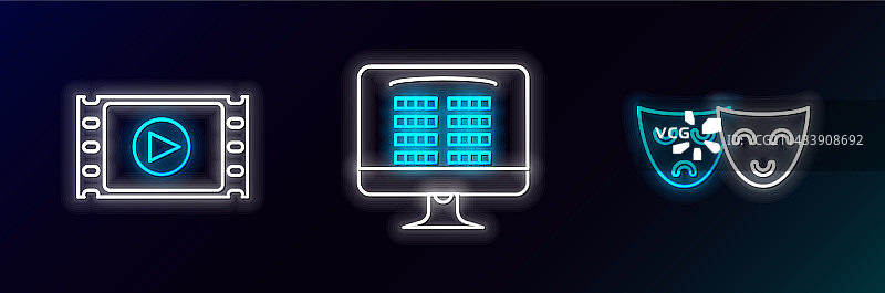 喜剧和悲剧戏剧面具表演图案图片素材