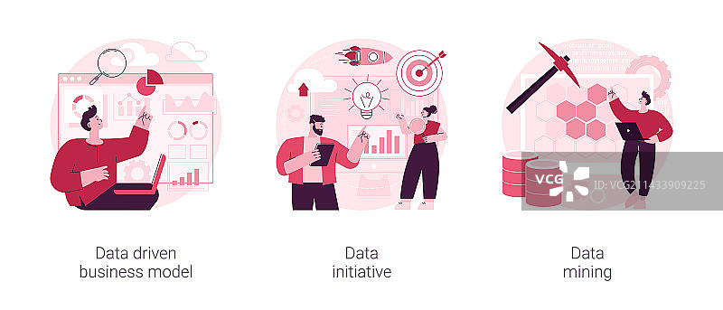 数据分析抽象概念图片素材