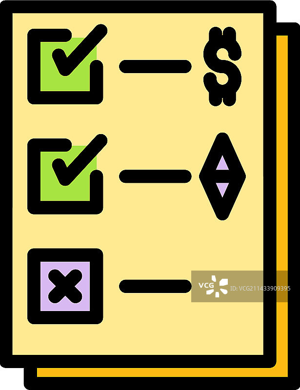 金融投资图标（扁平风格）图片素材