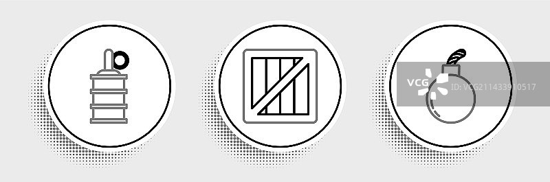 即将爆炸的手榴弹炸弹线路图片素材