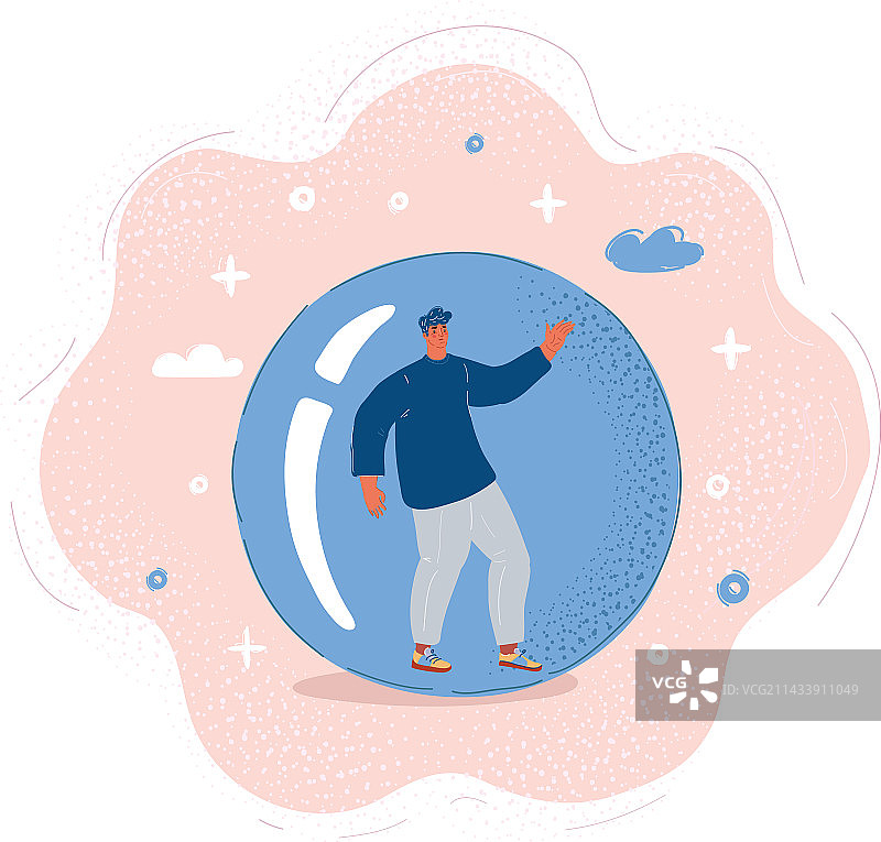 泡泡里的生活图片素材