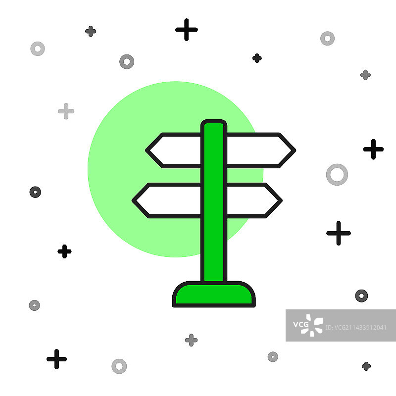 道路交通标志牌轮廓图标图片素材