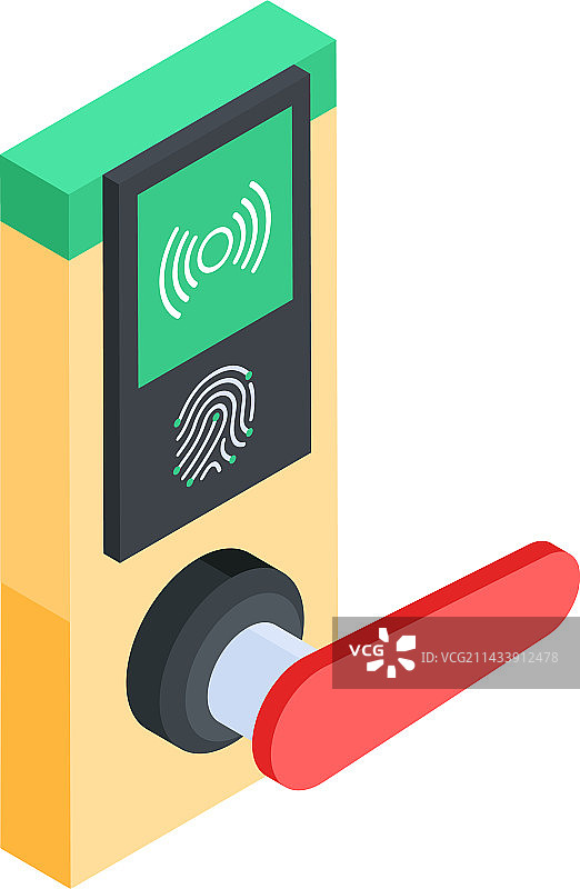 指纹锁图片素材