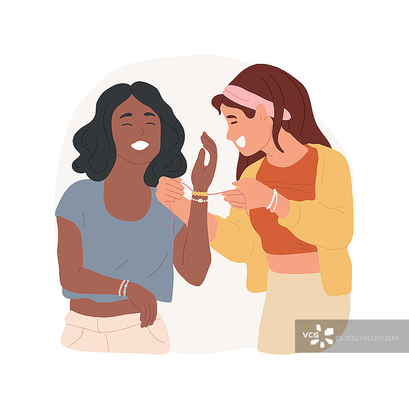 卡通手链图片素材