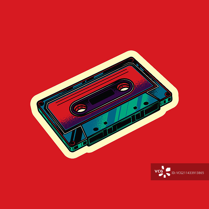 复古音频磁带图片素材
