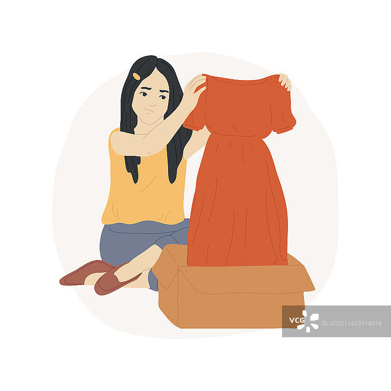 选择隔离卡通项目图片素材