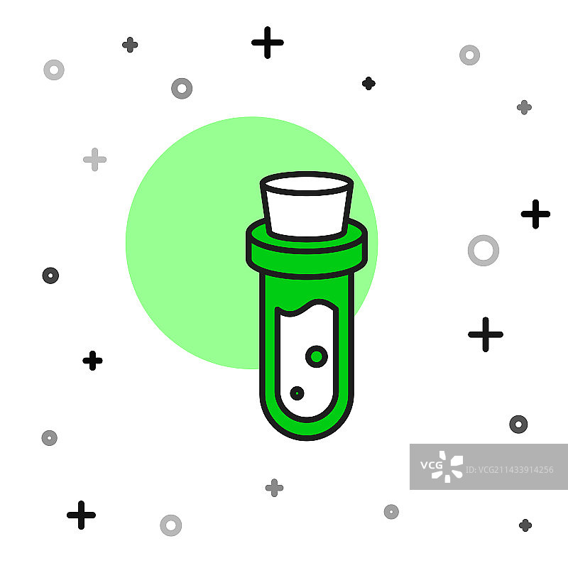 药水瓶轮廓图标图片素材