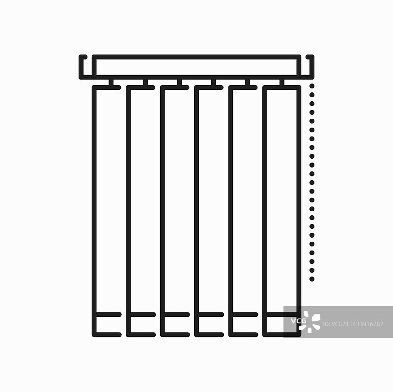 百叶窗室内设计元素遮阳板图片素材