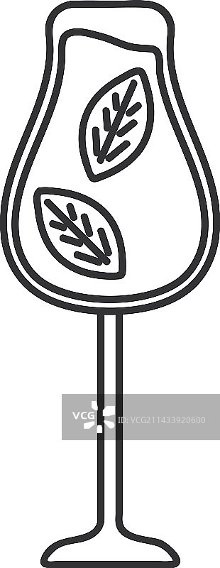 鸡尾酒派对图标图片素材