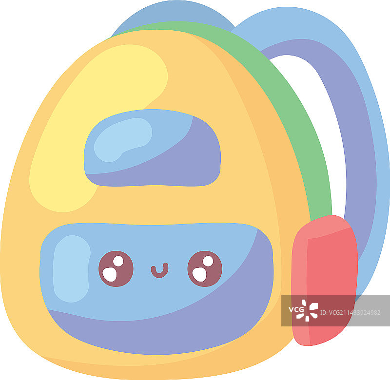 可爱风书包图片素材