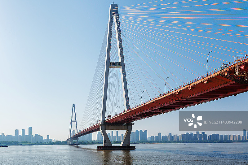 白沙洲长江大桥图片素材