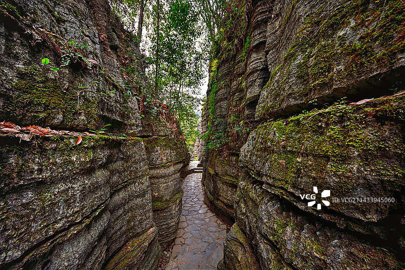 恩施大峡谷图片素材