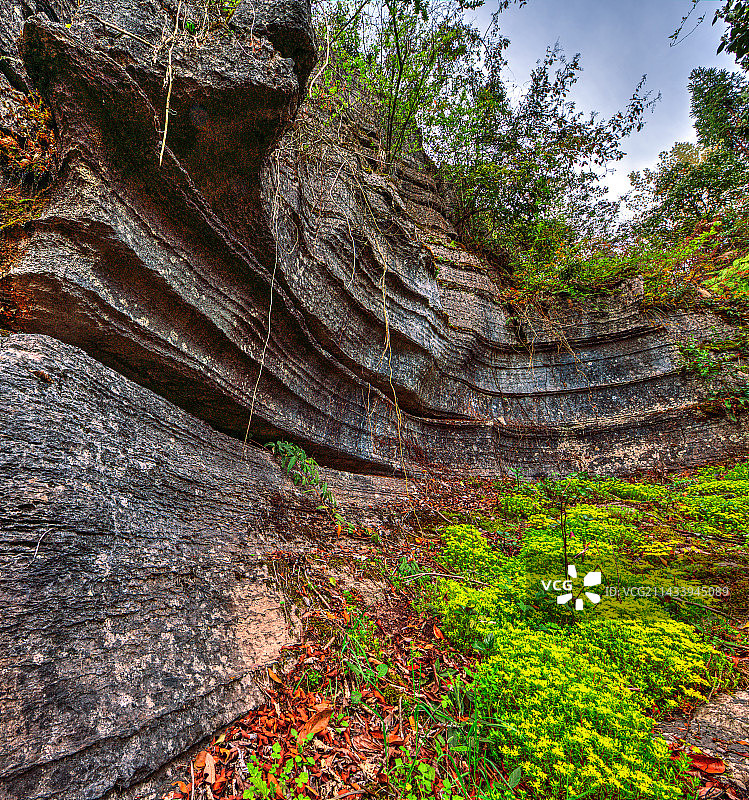 恩施大峡谷图片素材