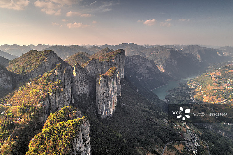 恩施大峡谷图片素材