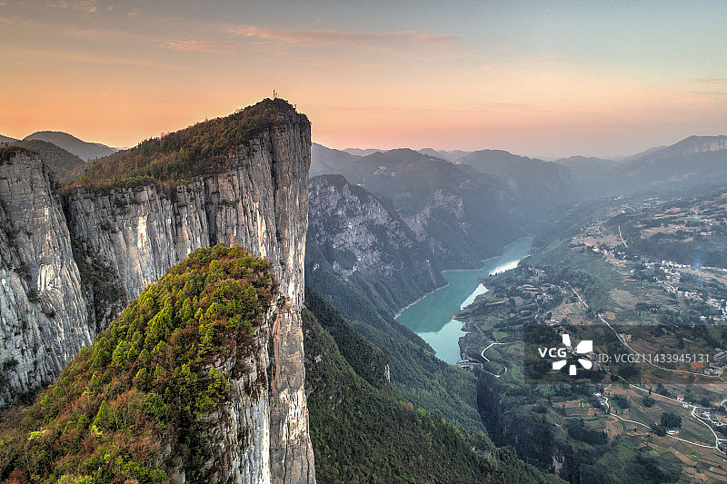 恩施大峡谷图片素材