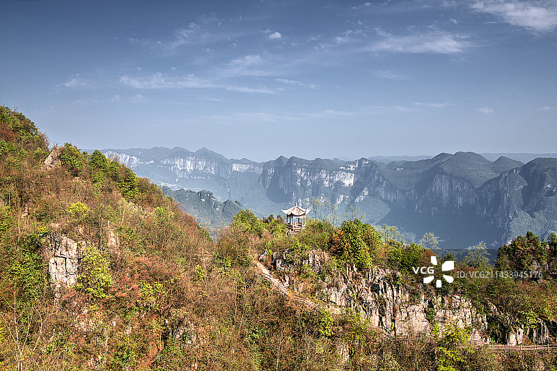 恩施大峡谷图片素材