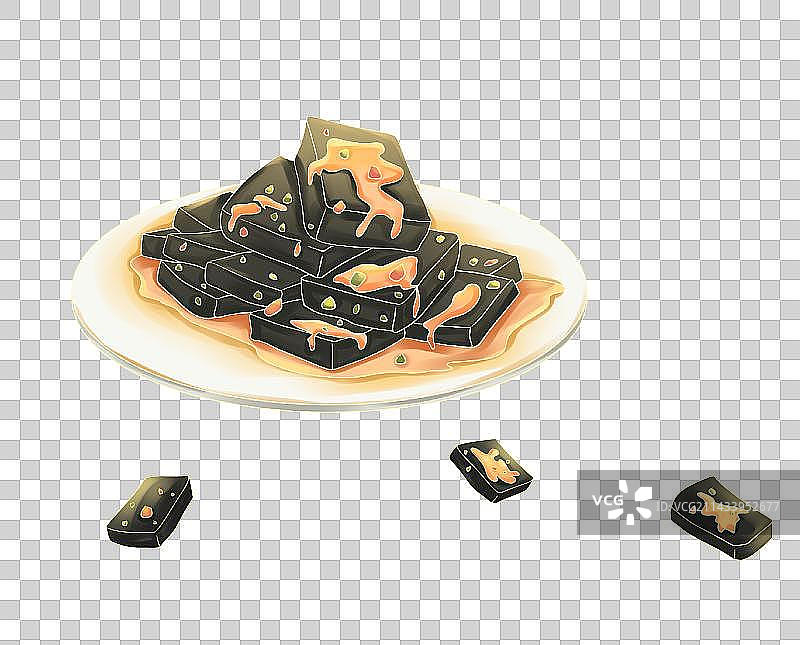 长沙臭豆腐美食元素图片素材