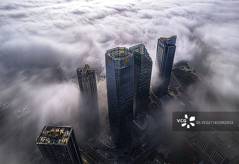 福州平流雾图片素材