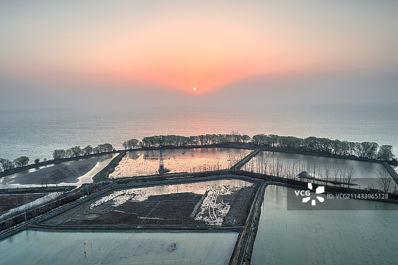 洪泽湖图片素材