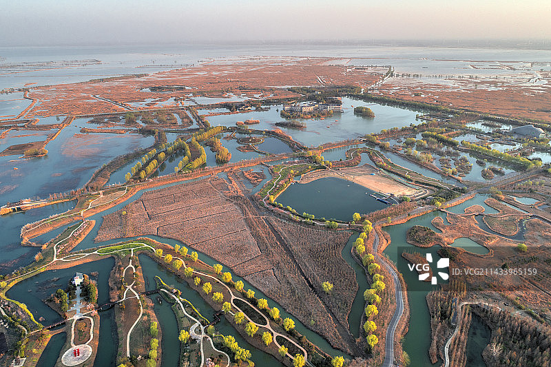 洪泽湖图片素材