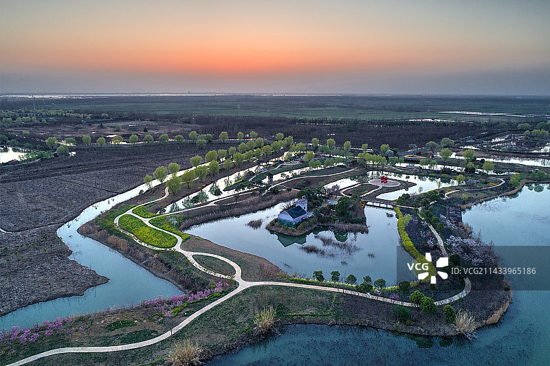 洪泽湖图片素材