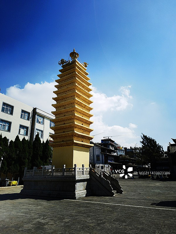 云南省昆明市官渡古镇图片素材