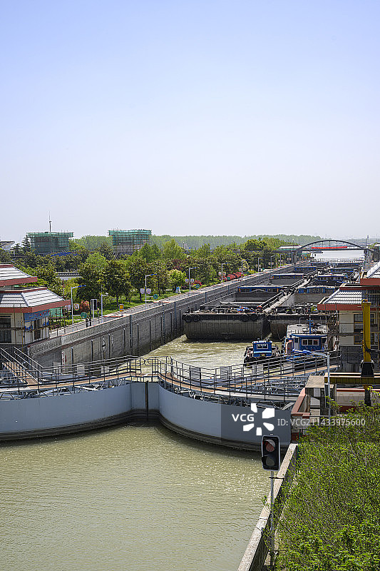 邵伯船闸图片素材