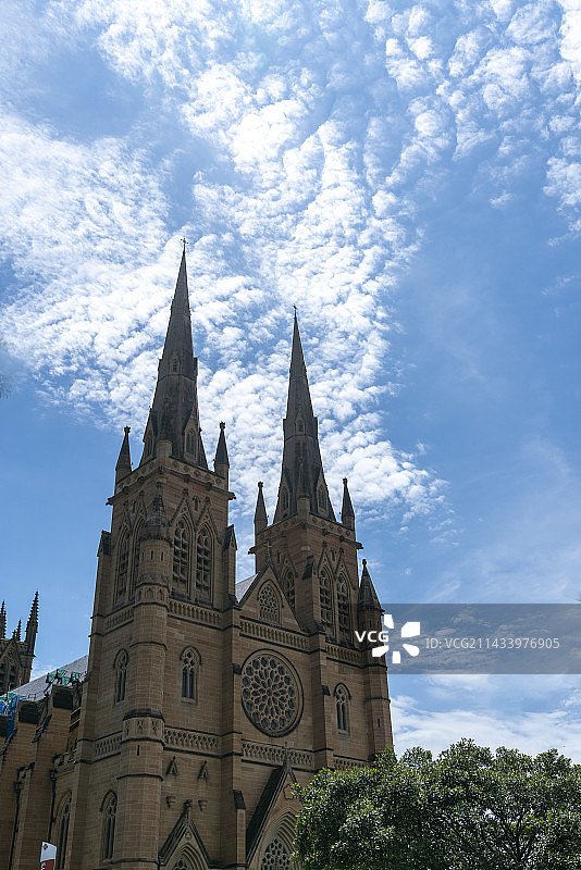 悉尼圣玛利教堂图片素材