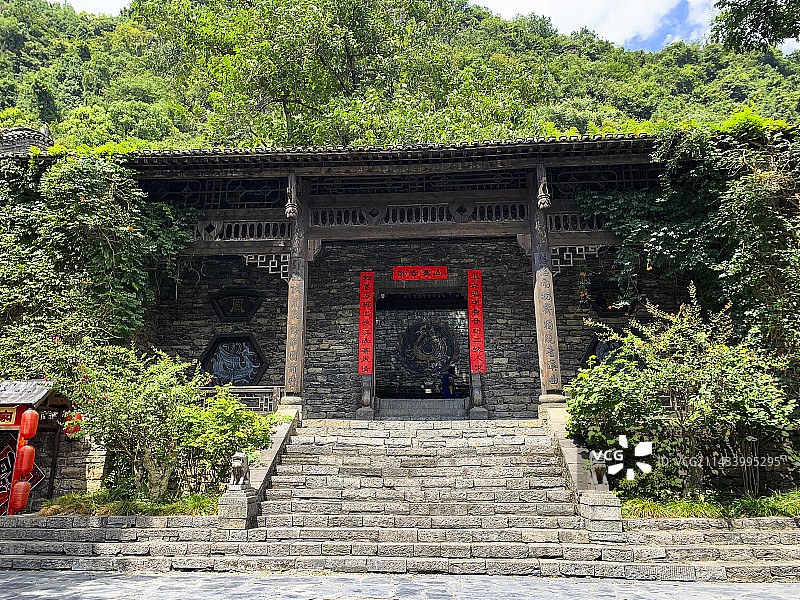 湖北宜昌三峡人家景区壮美风景图片素材