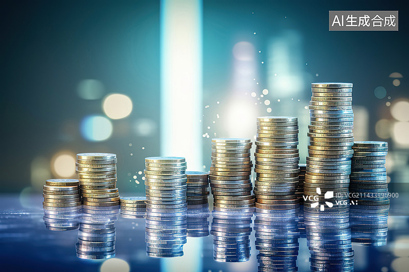 【AI数字艺术】金融货币图片素材