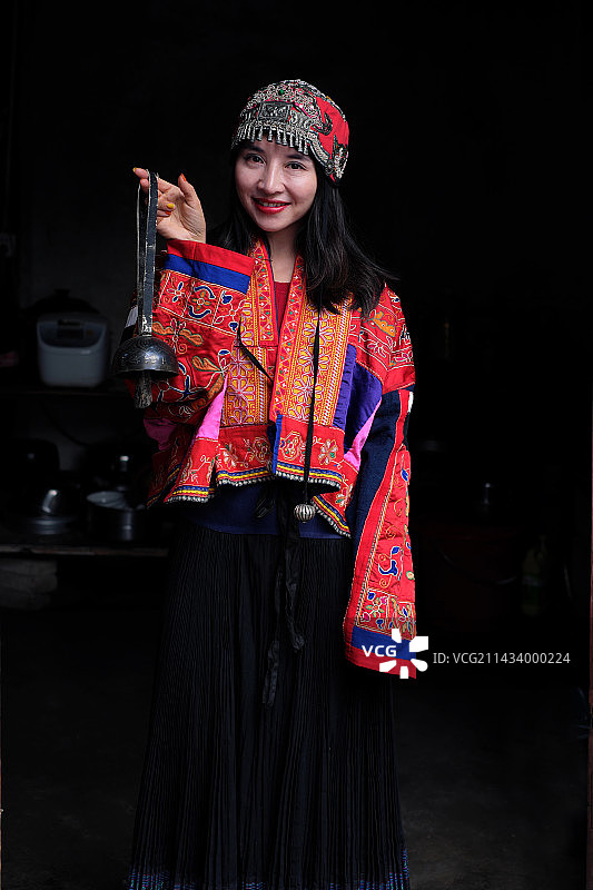 少数民族的美图片素材