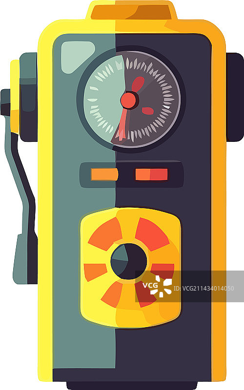 黄色万用表电子设备图片素材