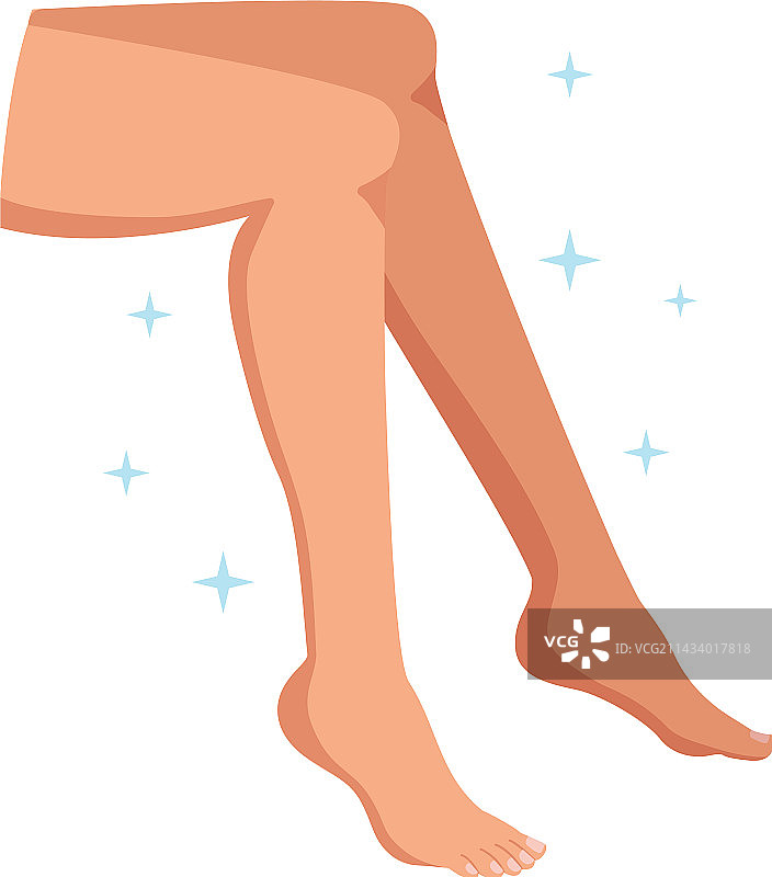 扁平风格脱毛图片素材