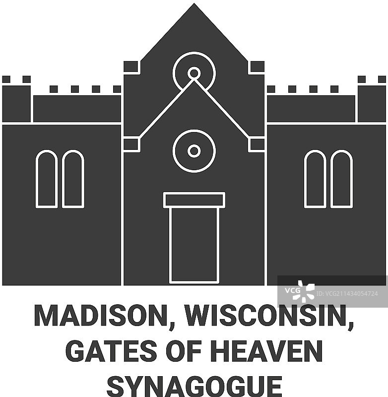 美国麦迪逊威斯康星天堂之门图片素材