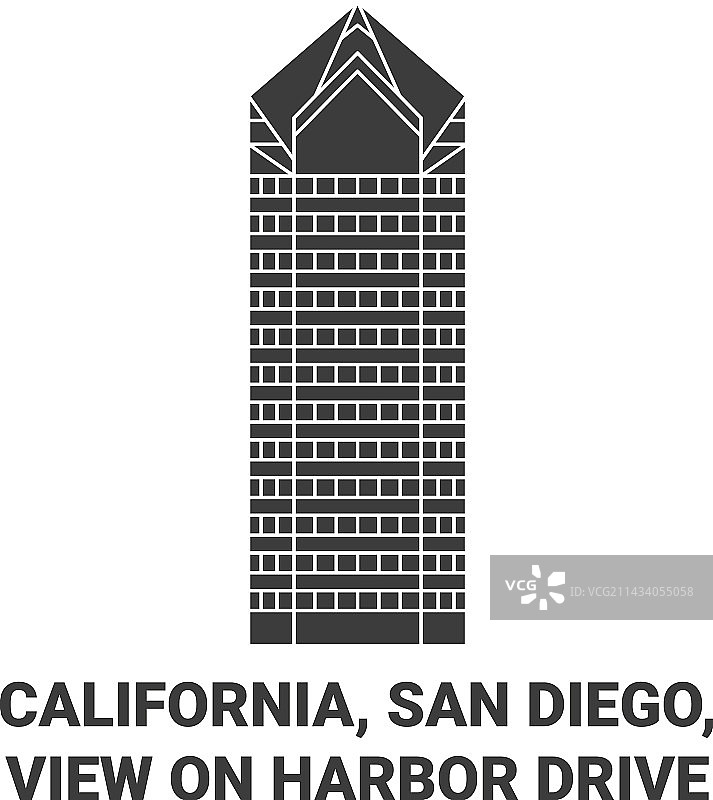 美国圣迭戈城市风光图片素材