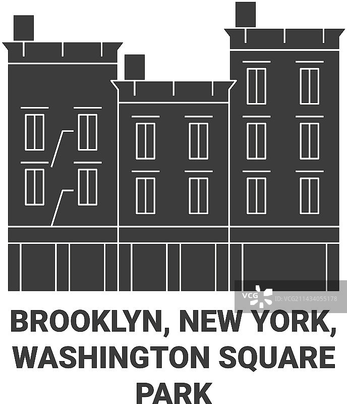 美国布鲁克林纽约华盛顿图片素材