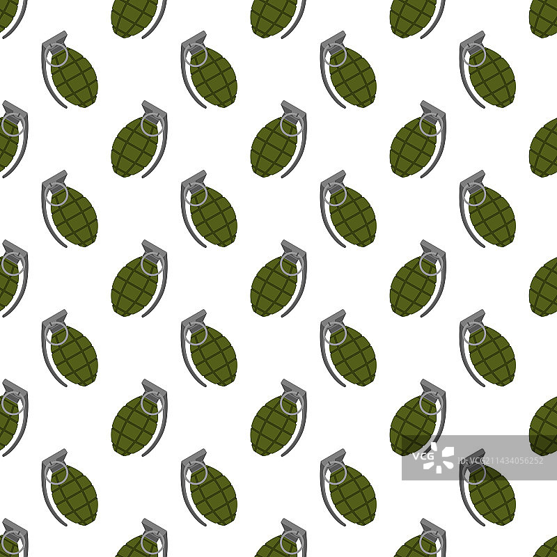 手榴弹无缝图案图片素材