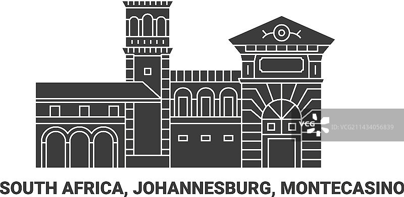 南非约翰内斯堡蒙特卡西诺旅游图片素材