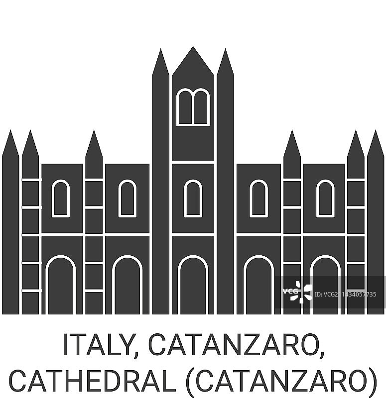 意大利卡坦扎罗大教堂旅游图片素材