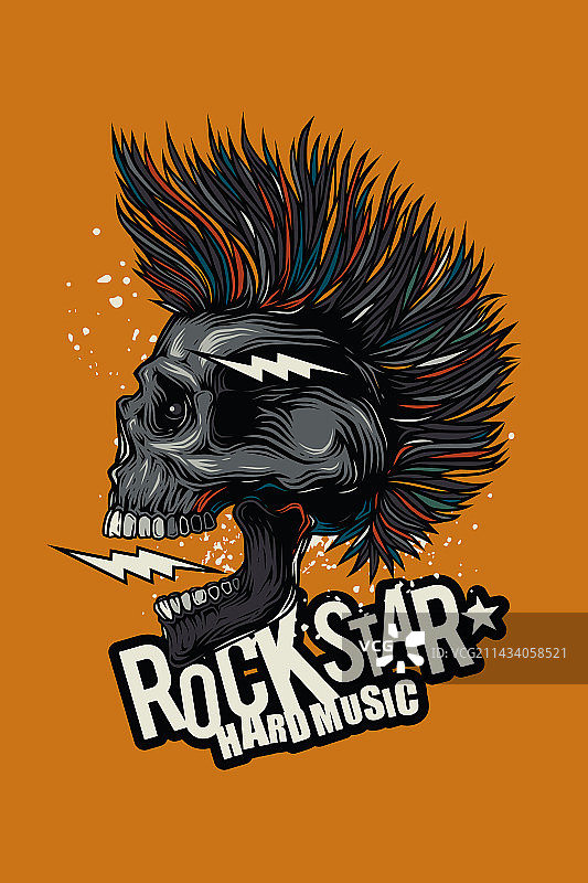 朋克摇滚歌手图片素材