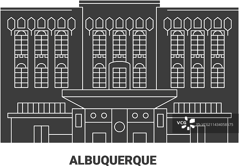 美国阿尔伯克基旅行地标图片素材