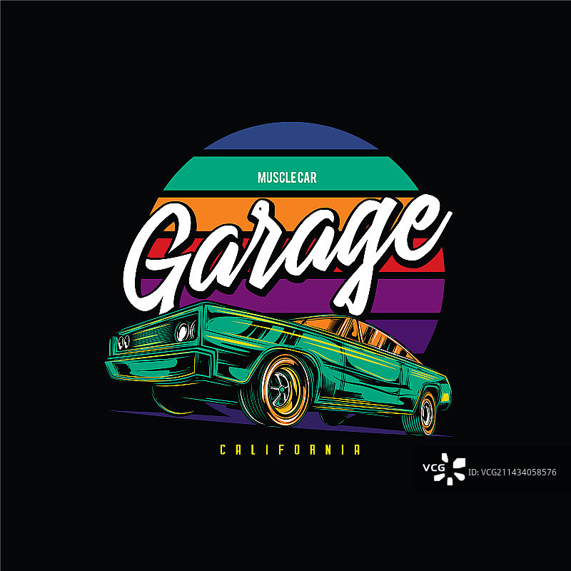 美国肌肉车图片素材