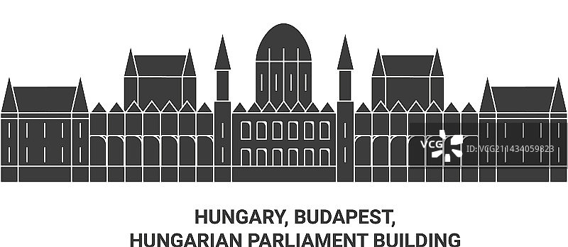 匈牙利布达佩斯国会大厦图片素材