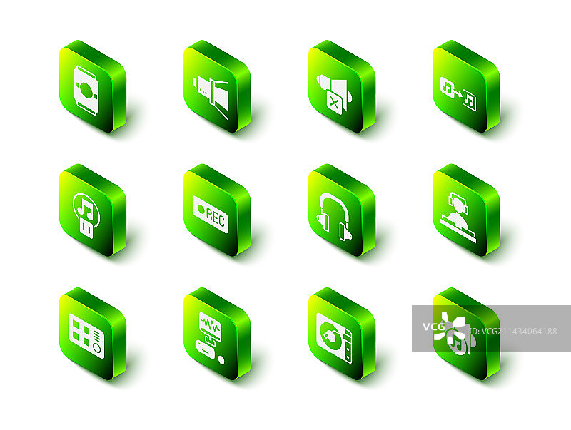 电影聚光灯扬声器静音音乐符号图片素材