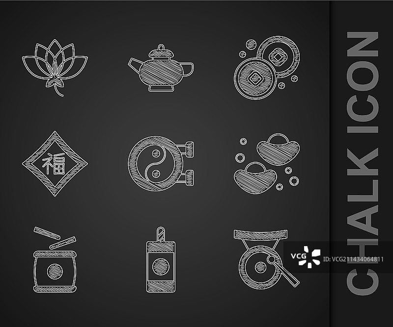 阴阳符号烟花锣鼓乐器图片素材