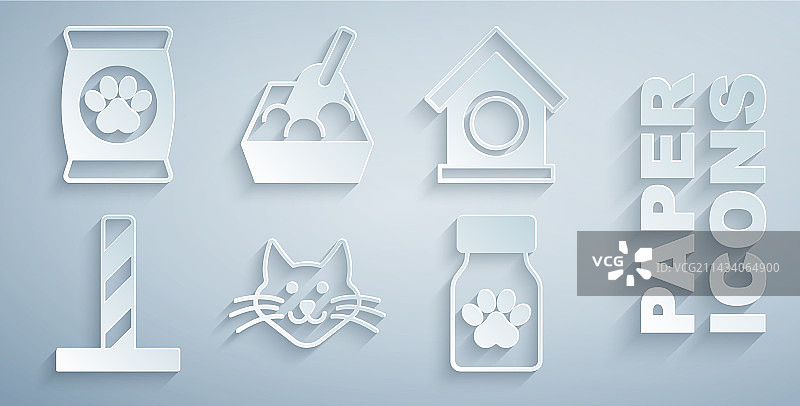 猫狗屋玩具抓挠柱套装图片素材