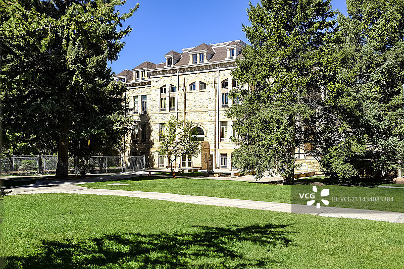 美国怀俄明大学校园图片素材